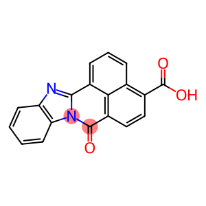 7-oxo-7H-benzo[de]benzo[4,5]imidazo[2,1-a]isoquinoline-4-carboxylic acid