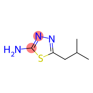 5-(2-methylpropyl)-1,3,4-thiadiazol-2-amine