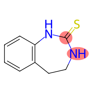 2H-1,3-Benzodiazepine-2-thione, 1,3,4,5-tetrahydro-