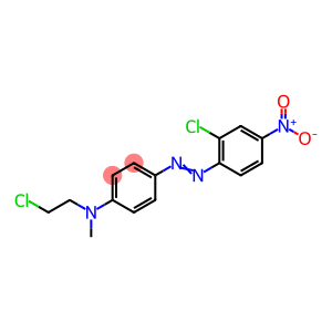 Benzenamine, N-(2-chloroethyl)-4-(2-(2-chloro-4-nitrophenyl)diazenyl)-N-methyl-