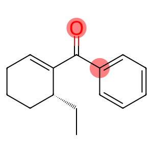 Methanone, [(6R)-6-ethyl-1-cyclohexen-1-yl]phenyl- (9CI)