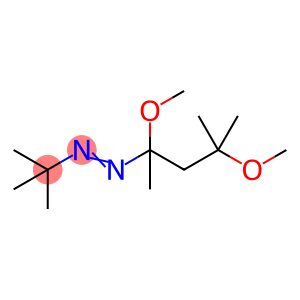 1-[(1,1-Dimethylethyl)azo]-1,3-dimethoxy-1,3-dimethylbutane