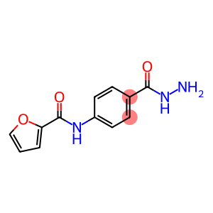 Benzoic acid, 4-[(2-furanylcarbonyl)amino]-, hydrazide (9CI)