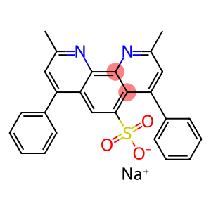 sodium 2,9-dimethyl-4,7-diphenyl-1,10-phenanthrolinesulphonate