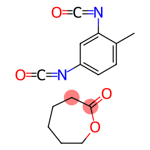 2-己内酯和2,4-二异氰酸根合-1-甲苯的聚合物