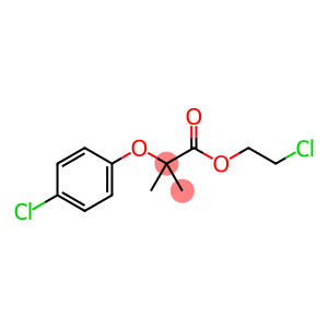 2-chloroethyl 2-(4-chlorophenoxy)-2-methylpropionate