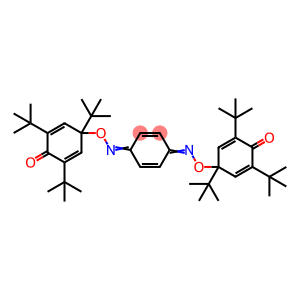 p-Benzochinon-dioxim-bis-(1,3,5-tri-tert-butyl-4-oxo-cyclohexa-2,5-dienyl)-ether
