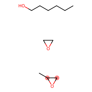 Oxirane, methyl-, polymer with oxirane, monohexyl ether