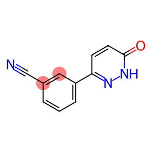 3-(6-Oxo-1,6-dihydro-3-pyridazinyl)benzonitrile