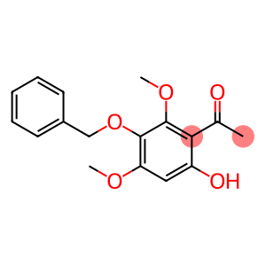 1-[6-Hydroxy-2,4-dimethoxy-3-(phenylmethoxy)phenyl]ethanone