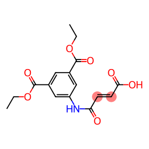 4-[3,5-bis(ethoxycarbonyl)anilino]-4-oxo-2-butenoic acid