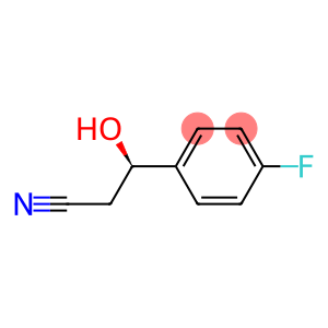 Benzenepropanenitrile, 4-fluoro-beta-hydroxy-, (betaR)- (9CI)