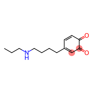 3,5-Cyclohexadiene-1,2-dione, 4-[4-(propylamino)butyl]-