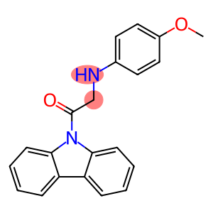 N-[2-(9H-carbazol-9-yl)-2-oxoethyl]-4-methoxyaniline