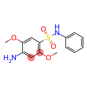 4-amino-2,5-dimethoxy-n-phenyl-benzenesulfonamid