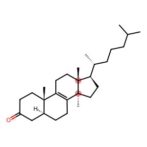 Cholest-8-en-3-one, 14-methyl-, (5α)-