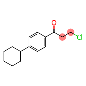 3-Chloro-1-(p-cyclohexylphenyl)-1-propanone