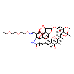 3-[2-(2-Ethoxyethoxy)ethoxyiminomethyl]rifamycin