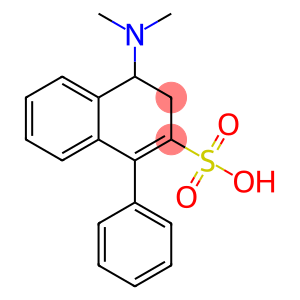 1,2-Dihydro-1-dimethylamino-4-phenyl-3-naphthalenesulfonic acid