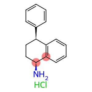 Cis-4-phenyl-1,2,3,4-tetrahydronaphthalen-1-amine hydrochloride