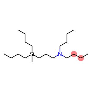 N-butyl-N-{3-[dibutyl(methyl)silyl]propyl}butan-1-amine