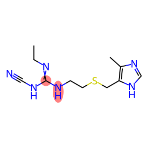 Guanidine, N-cyano-N''-ethyl-N'-[2-[[(4-methyl-1H-imidazol-5-yl)methyl]thio]ethyl]-