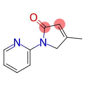 2H-Pyrrol-2-one, 1,5-dihydro-4-methyl-1-(2-pyridinyl)-
