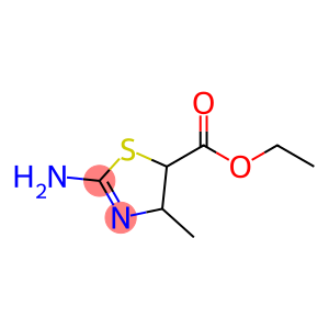 5-Thiazolecarboxylic acid, 2-amino-4,5-dihydro-4-methyl-, ethyl ester