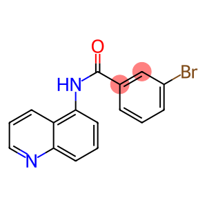 3-bromo-N-quinolin-5-ylbenzamide