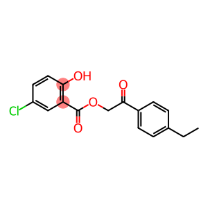 2-(4-ethylphenyl)-2-oxoethyl 5-chloro-2-hydroxybenzoate