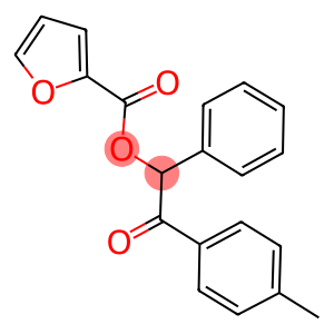 2-(4-methylphenyl)-2-oxo-1-phenylethyl 2-furoate