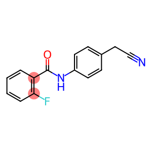 Benzamide, N-[4-(cyanomethyl)phenyl]-2-fluoro- (9CI)