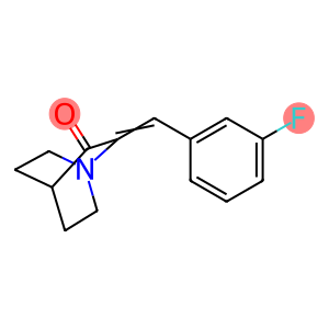 2-[(3-Fluorophenyl)methylene]-1-azabicyclo[2.2.2]octan-3-one