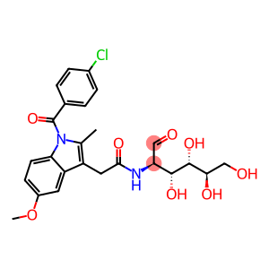 2-[[1-(4-Chlorobenzoyl)-5-methoxy-2-methyl-1H-indol-3-yl]acetylamino]-2-deoxy-D-glucose