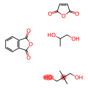 Maleic anhydride, phthalic anhydride, propylene glycol, neopentyl glycol polymer