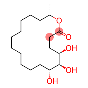 5,6,7-Trihydroxy-18-methyloxacyclooctadecan-2-one