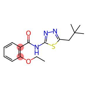2-ethoxy-N-(5-neopentyl-1,3,4-thiadiazol-2-yl)benzamide
