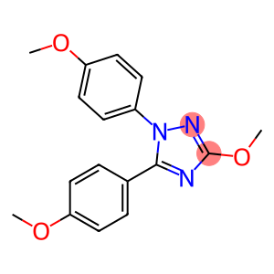 3-Methoxy-1,5-bis(4-Methoxyphenyl)-1H-1,2,4-triazole