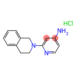 2-(1,2,3,4-Tetrahydroisoquinolin-2-yl)pyridin-4-amine hydrochloride