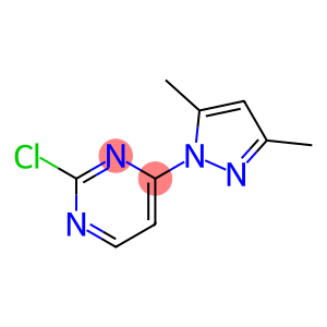 2-CHLORO-4-(3,5-DIMETHYL-1H-PYRAZOL-1-YL)-PYRIMIDINE