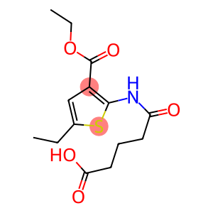 5-{[3-(ethoxycarbonyl)-5-ethyl-2-thienyl]amino}-5-oxopentanoic acid