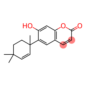 7-Hydroxy-6-(1,4,4-trimethyl-2-cyclohexen-1-yl)-2H-1-benzopyran-2-one