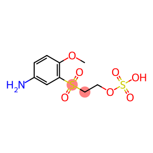 Ethanol, 2-[(5-amino-2-methoxyphenyl)sulfonyl]-, 1-(hydrogen sulfate)