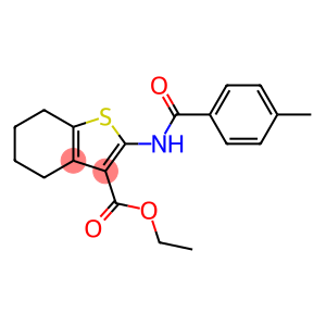 ethyl 2-(4-methylbenzamido)-4,5,6,7-tetrahydrobenzo[b]thiophene-3-carboxylate