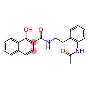 N-(2-ACETAMIDOPHENETHYL)-1-HYDROXY-2-NAPHTHAMIDE