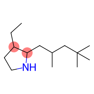 Pyrrolidine, 3-ethyl-2-(2,4,4-trimethylpentyl)- (9CI)