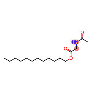 Glycine, N-acetyl-, dodecyl ester