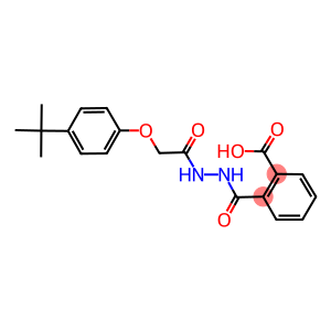 2-({2-[(4-tert-butylphenoxy)acetyl]hydrazino}carbonyl)benzoic acid