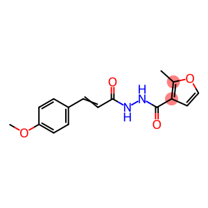 N'-[3-(4-methoxyphenyl)acryloyl]-2-methyl-3-furohydrazide