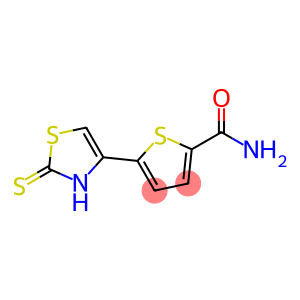 5-(2-sulfanylidene-3H-1,3-thiazol-4-yl)thiophene-2-carboxamide